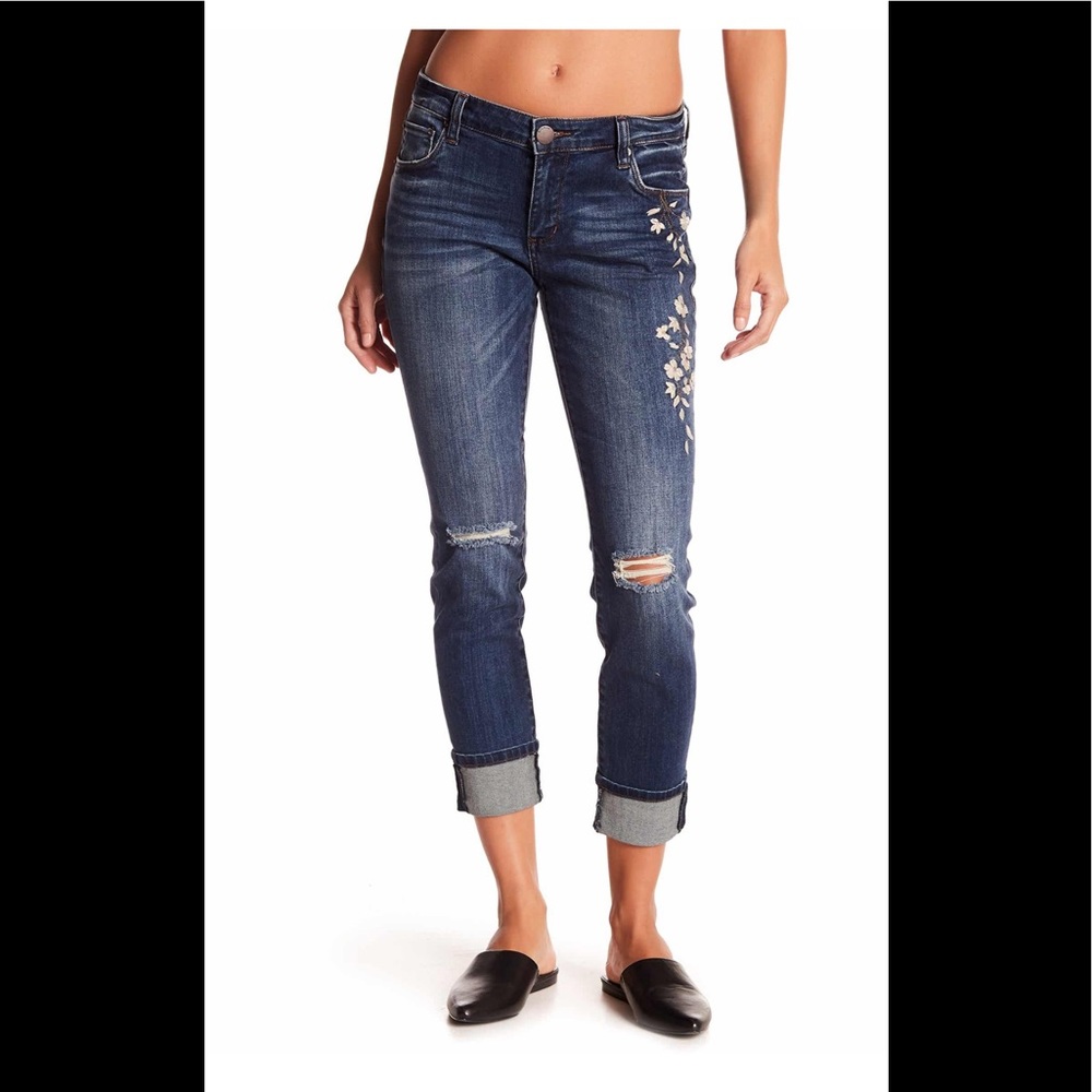 STS BLUE Taylor Tomboy Embroidered Jeans